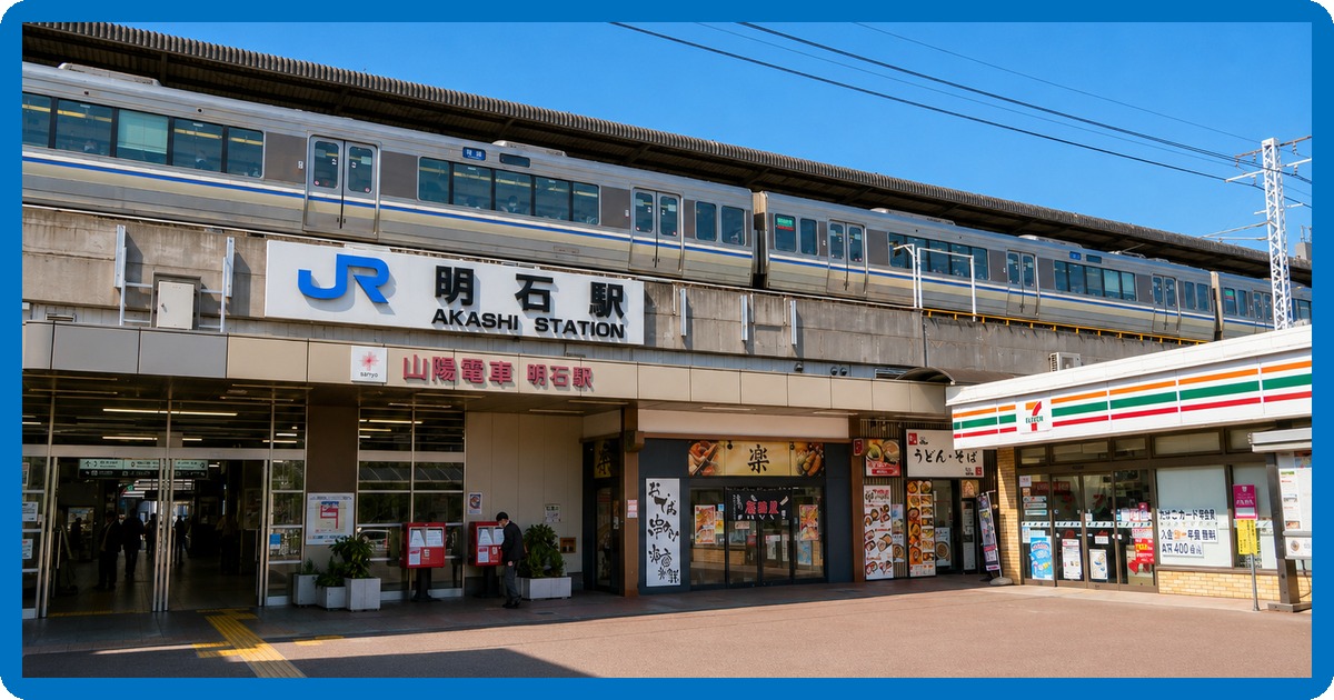 明石駅前の写真
