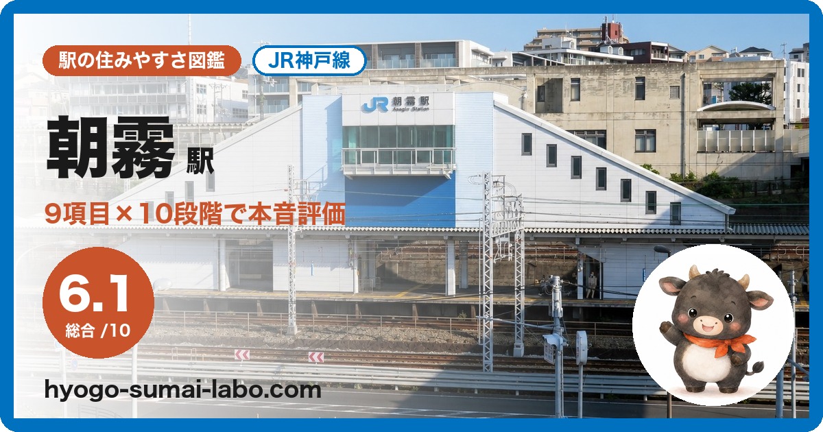 朝霧駅前の写真