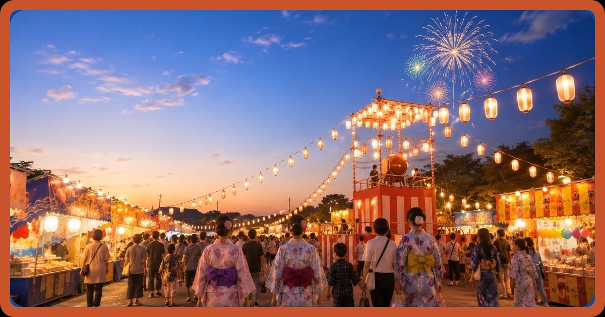 夏祭りの風景