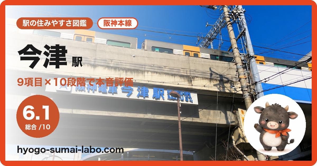 今津駅の住みやすさ