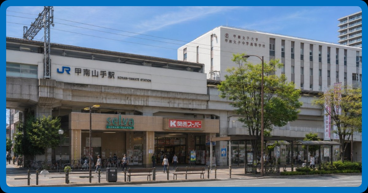 甲南山手駅のまとめ