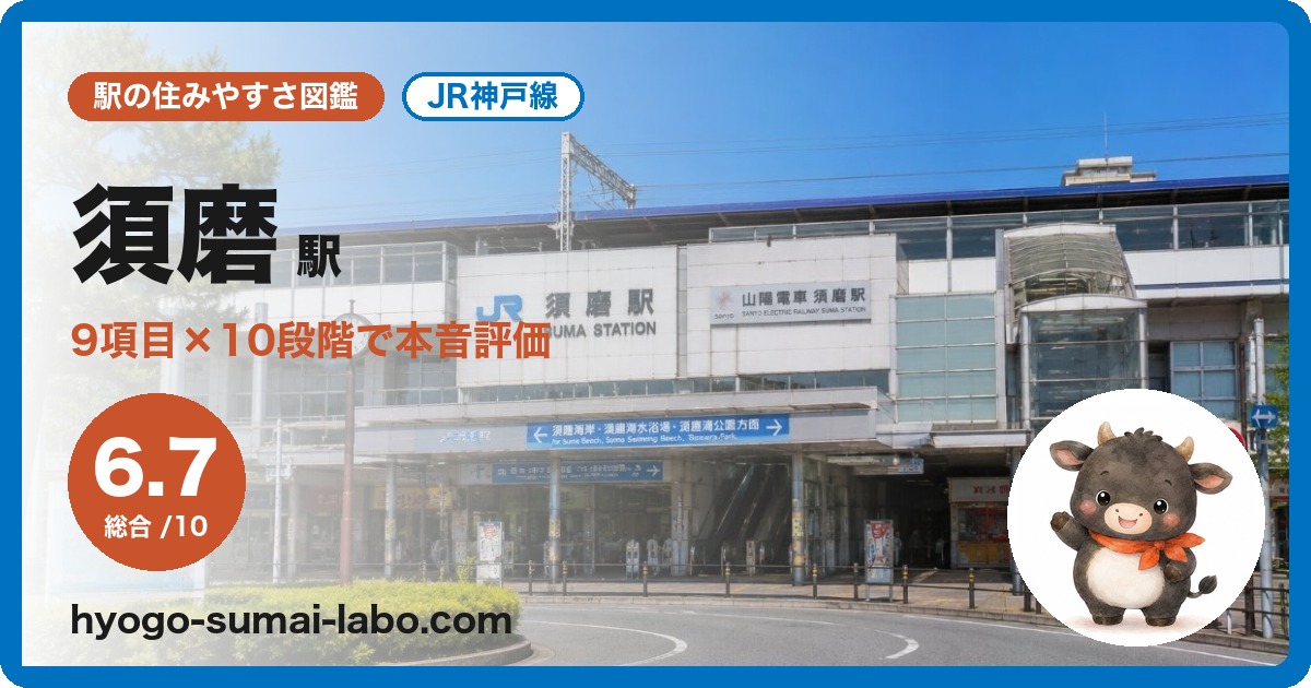 須磨駅前の写真