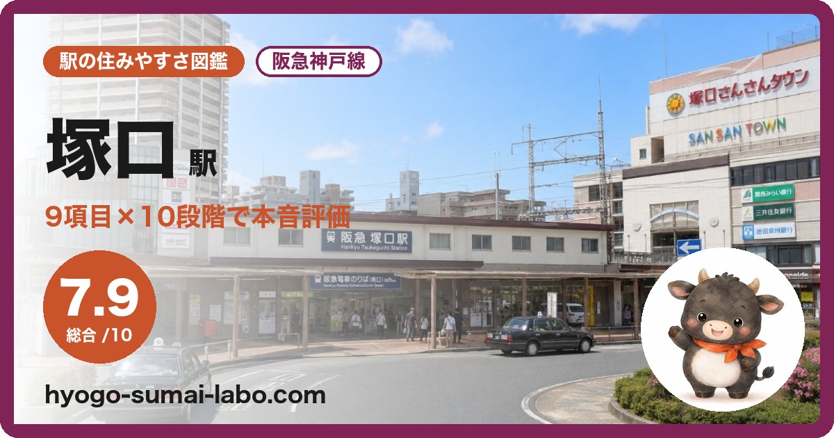 塚口駅前の写真