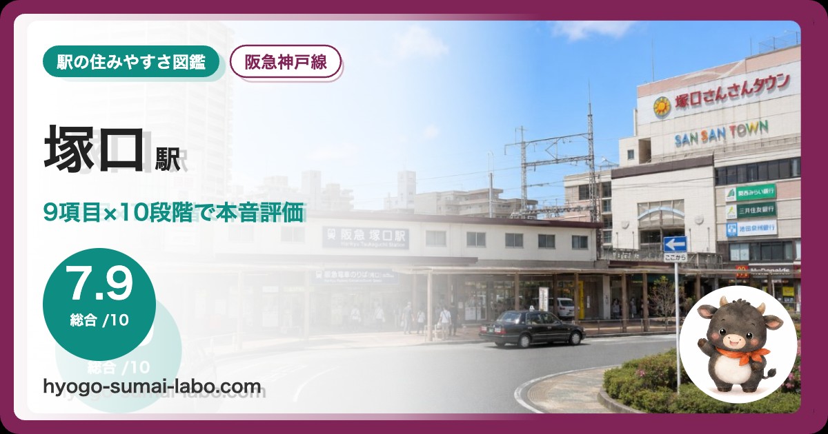 塚口駅前の写真