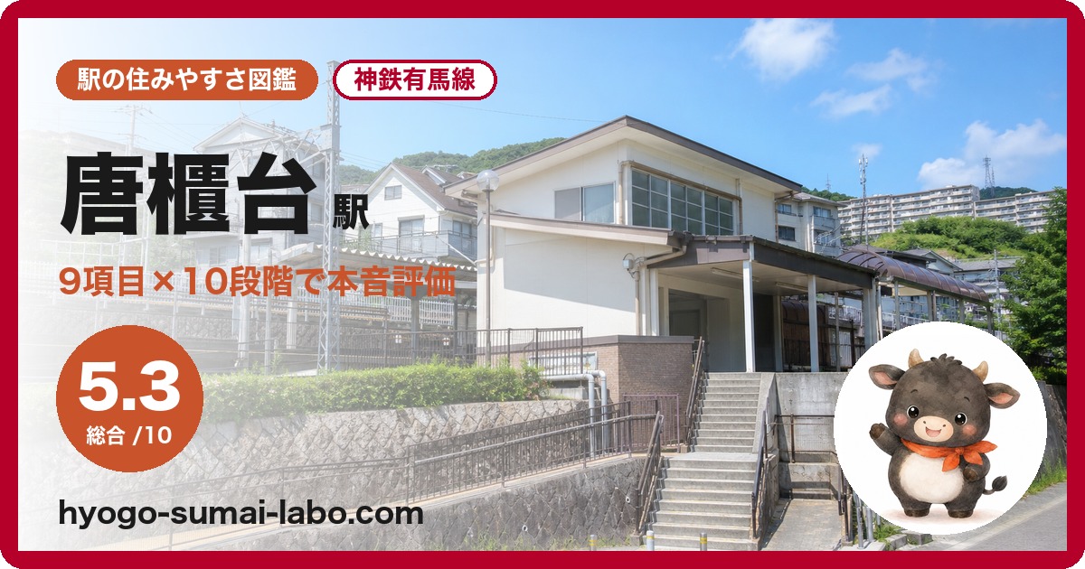 唐櫃台駅の住みやすさ図鑑