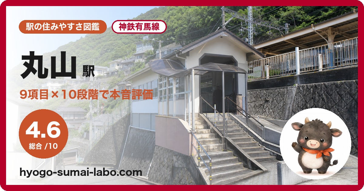 丸山駅の住みやすさ図鑑