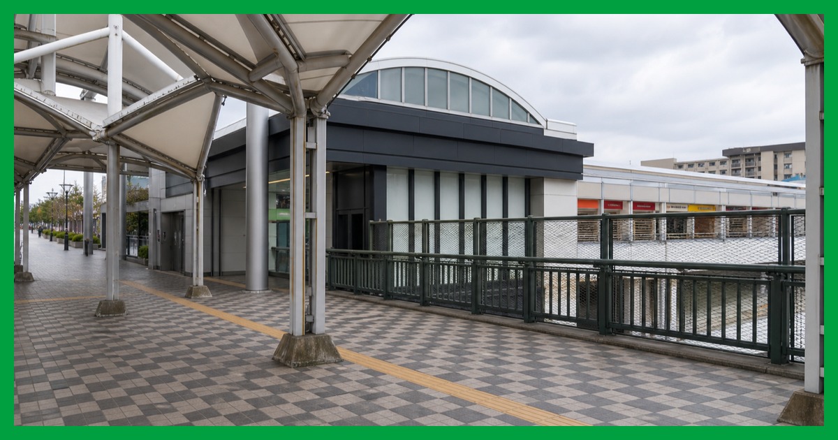 seishin-minami駅の街並み