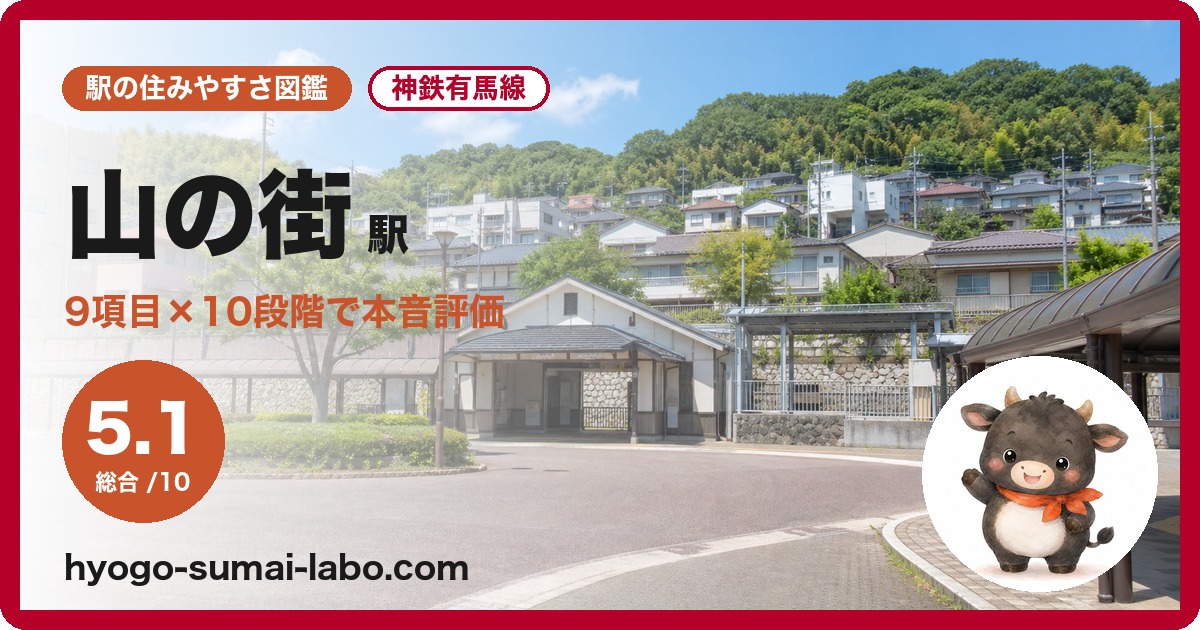 山の街駅の住みやすさ図鑑