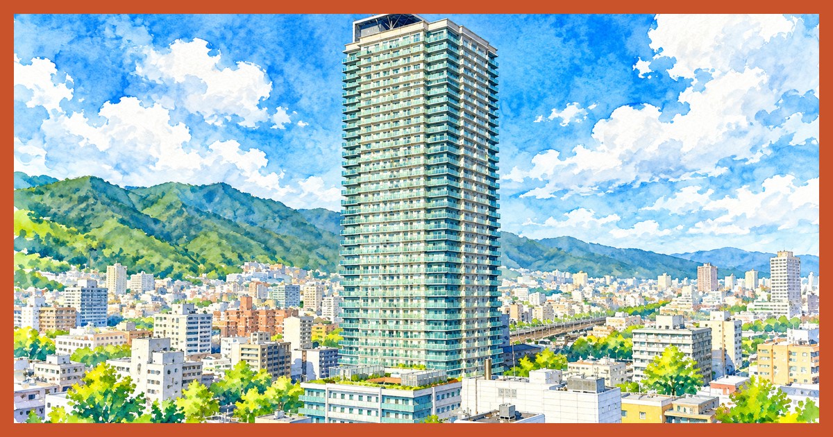 シティタワー神戸三宮のイメージ図