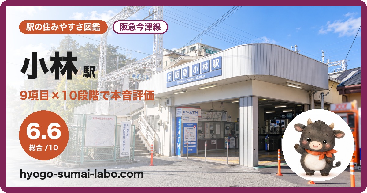 小林駅前の写真