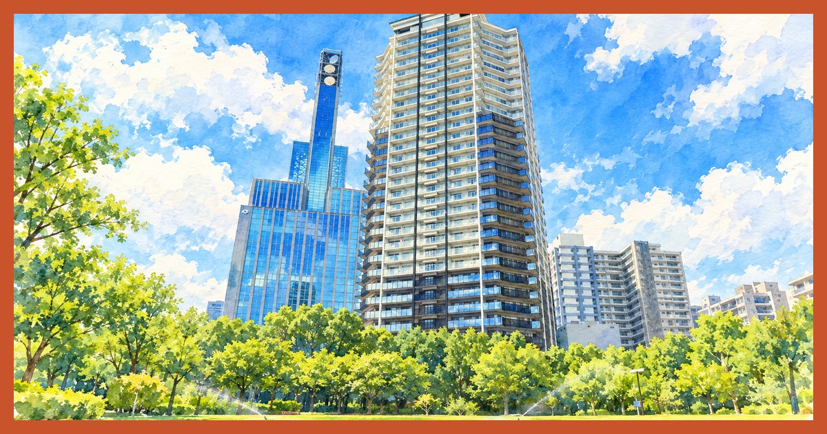 アーバンライフ神戸三宮ザ・タワーのイメージ図